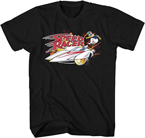 Amazon.com: Speed Racer Jump T-Shirt-Small Black : Clothing, Shoes